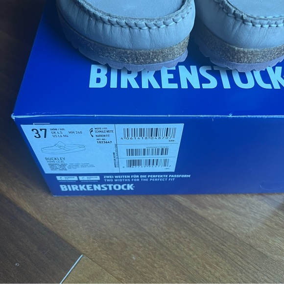 New w/Box!! Birkenstock Buckley - Yomo Lilac - Picture 3 of 5